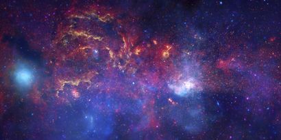 NASA Nasa. LARGE FORMAT. This magnificent photographic painting was made by the synthesis...