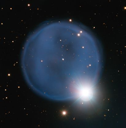 NASA NASA. NASA. LARGE FORMAT. This extraordinary bubble shines like the ghost of...
