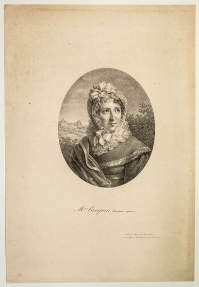 null Madame CAMPAN (Jeanne Louise Henriette GENET) 1752 – 1822. Lectrice de Mesdames...