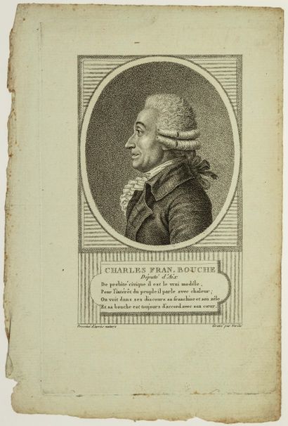 null Charles François BOUCHE Député d’AIX (13) aux États-Généraux de 1789, historien...
