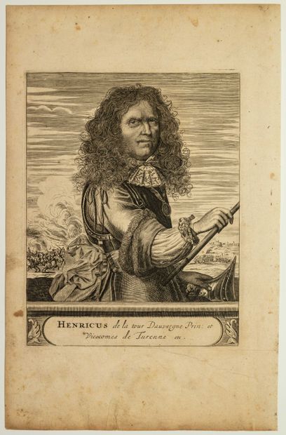 null Henry de LA TOUR D'AUVERGNE, Vicomte de TURENNE (Château de SEDAN 1611 - 1675)...