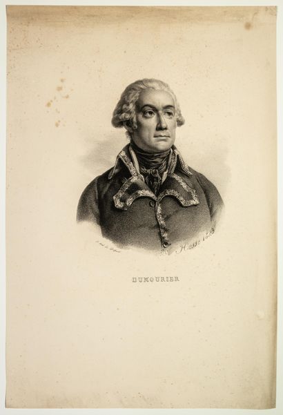null DUMOURIER (Charles François du Perrier, dit) Général 1788, Ministre des relations...
