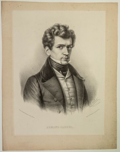 null Armand CARREL, Journaliste, historien et Essayiste français (Rouen 1800 – Saint-Mandé...