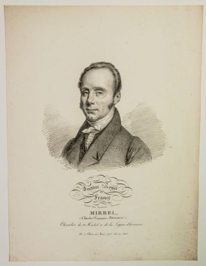 null Charles François BRISSEAU de MIRBEL, Botaniste, de l’Institut Royal de France....