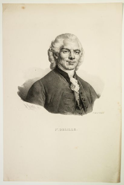 null Jacques DELILLE (Clermont-Ferrand 1738 – 1813) Poète et traducteur, de l’Académie...