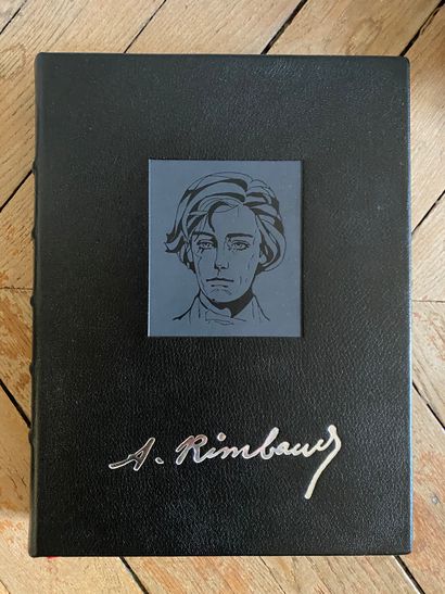 null Arthur Rimbaud, « Poésies » « Poèmes Saturniens » avec dessins originaux de...