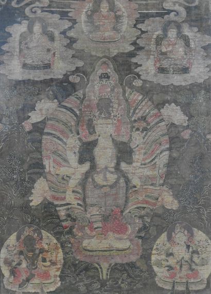 null Tibet

Tanka représentant un cortège céleste

46 x 33 cm
