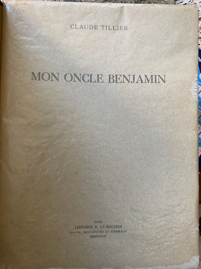 null ARNAVIELLE (Jean) & TILLIER (Claude). 

Mon Oncle Benjamin. 

Paris, Le Soudier,...