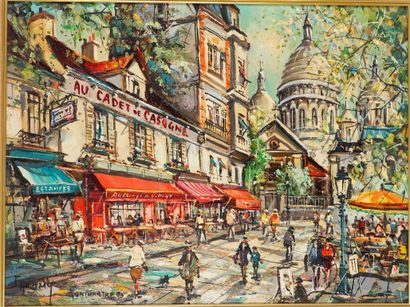 null Chromy (XXe)

Montmartre, 1990

Huile sur toile, signée, située et datée en...