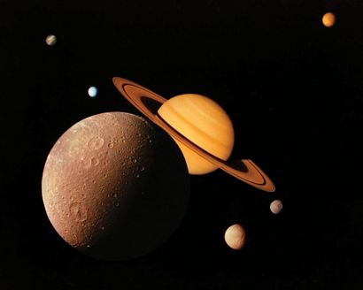 NASA Nasa. Cette vue artistique est un montage photographique réalisé par la NASA...
