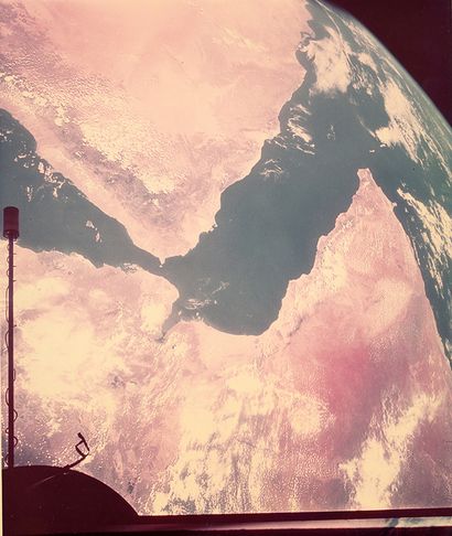 NASA Nasa. Vue de la Terre. Mission Gémini 11. Une superbe vue de l'Ethipie et de...