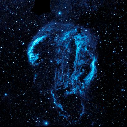 NASA Nasa. GRAND FORMAT. Magnifique observation d'une super Nova dans la constellation...
