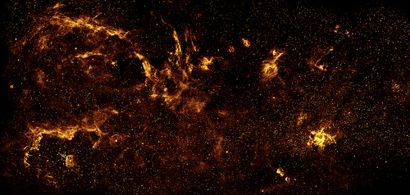 NASA NASA. GRAND FORMAT. Le télescope HUBBLE aréalisé cette photographie infrarouge...