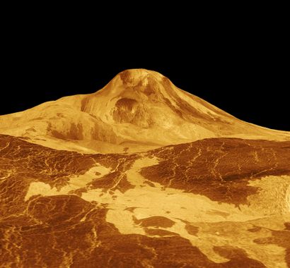 NASA NASA. GRAND FORMAT. Une fantastique vue de la planète VENUS réalisée par la...