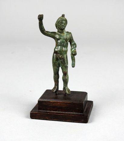 null Nice statuette representing a naked man, the toga on the shoulder, the arm raised

Former...