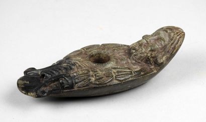 null Stylized oil lamp with a bearded man

Stone 13.2 cm

Modern work XIXth century...