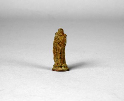 null Ex voto Virgin and Child Jesus.bronze or other.

H :4,5cm.circa XVIII-XIXès...