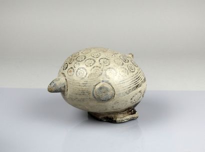 null Zoomorphic vase with painted circles

Terracotta 11 cm

Pre-Columbian Ameri...