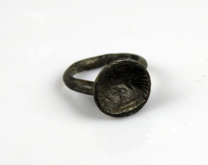 null Secret ring with a male figure in the bezel

Could be a Christian ring, with...