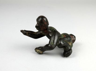 null Statuette representing a monkey man

Bronze 8.3 cm

China