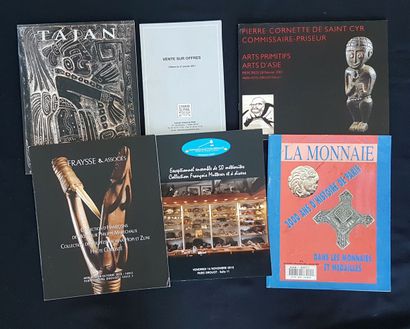 null Archaeology, Numismatics and Miscellaneous

Large lot of auction catalogues...