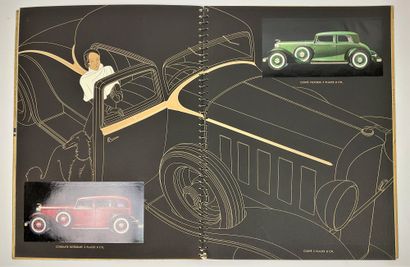 null Automobiles LINCOLN : Luxurious 1930's catalogue presenting the Lincoln V8 and...