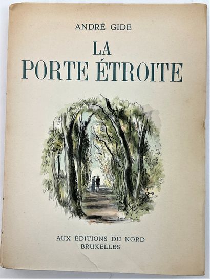  André GIDE (1869-1951), writer, Nobel Prize of Literature in 1947 : " La Porte étroite...