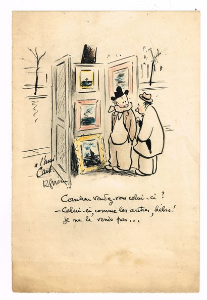 MONTMARTRE - Raoul GUERIN (1890-1984), montmartre...