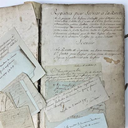  LILLE 1791-1806 - Register of accounts of guardianship of the DELISSE children -...