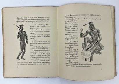  "BATOUALA" illustrated by Alexandre IACOVLEFF, work of René Maran: this copy must...
