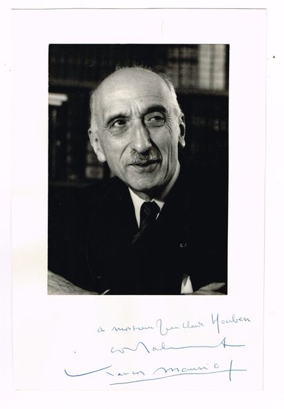 François MAURIAC (1885-1970), writer, Nobel...