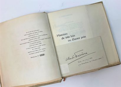 null Claude FARRERE « Histoires de très loin ou d’assez près », Flammarion EO 1923,...