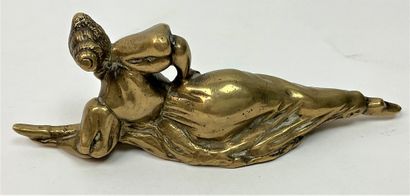 null LA GOULUE – French-cancan - « Le grand Ecart », bronze coquin figurant la Goulue...