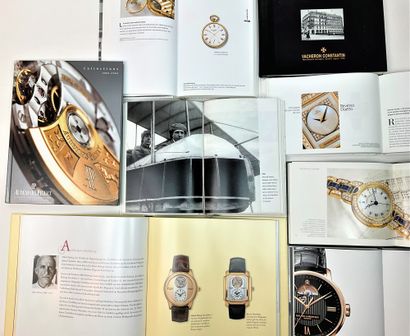 null WATCHES: Sets of 8 luxury catalogues (price list separate): Breguet (1995),...