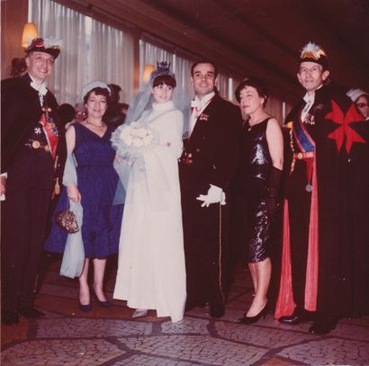 [KLEIN] ANONYME Wedding of Yves Klein and Rotraut Uecker, Paris, January 21, 1962
Original...