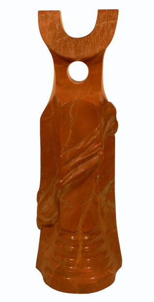 Georges BOISGONTIER (1931-2019) Santa Maxima
Sculpture in brown marble
Unique piece
H...