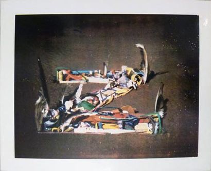 Martial RAYSSE (1936) Six images calmes, 1972 6 sérigraphies sur carton dans un portfolio...