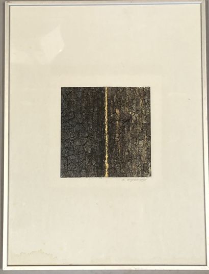 null S. GUYOMARD

Composition 

Technique mixte sur papier

14 x 13,5 cm