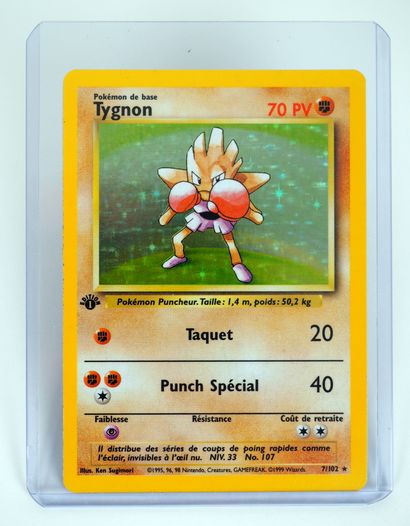 null TYGNON Ed 1

Wizards Block Basic Set 7/102

Pokémon card in very good condi...