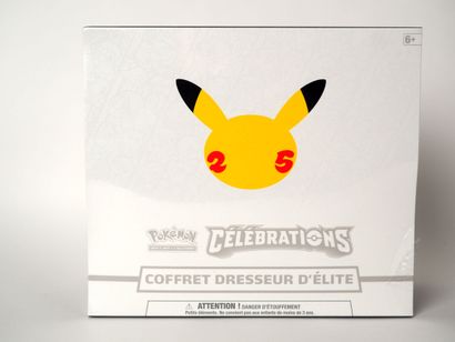 null Coffret pokémon ETB Dresseur d’élite Célébrations sorti pour les 25 ans de Pokémon

Scellé,...