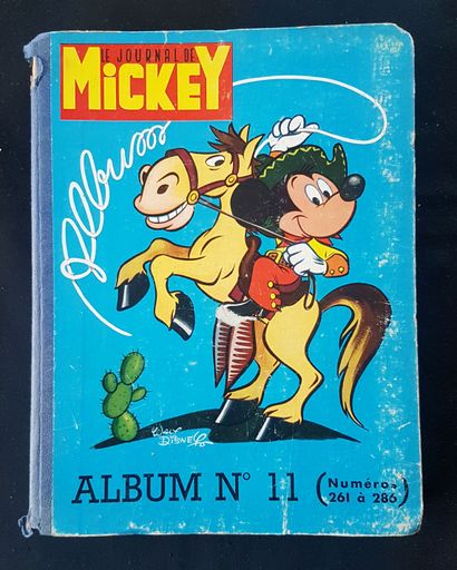 null * JOURNAL DE MICKEY

Album 11 en état moyen, dos absent sur 4 cm en partie ...