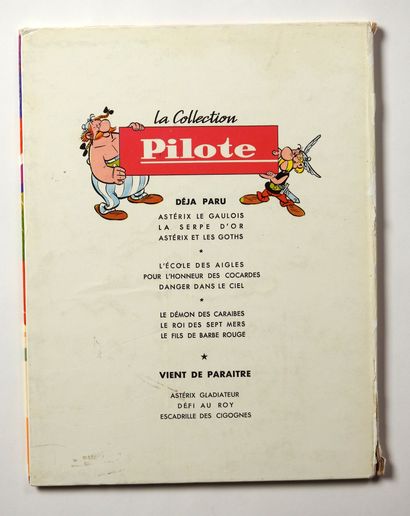 null UDERZO

Asterix gladiateur

Ensemble en édition originale, extrémités du dos...