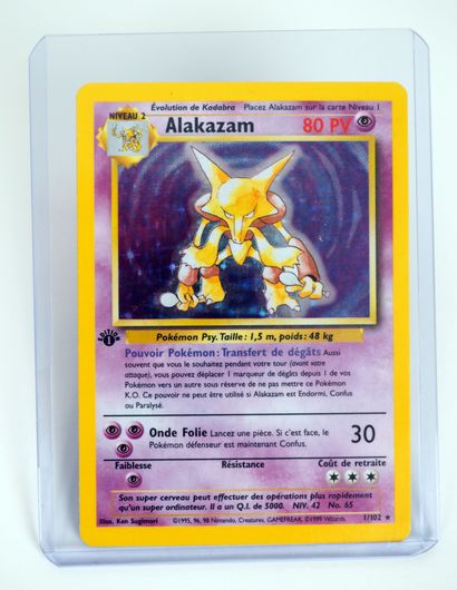 null ALAKAZAM Ed 1

Block Wizards Basic Set 1/102

Pokemon card in great conditi...