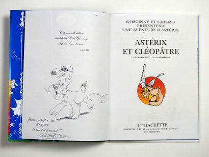null UDERZO Albert

Asterix

Rare dédicace représentant Idéfix sur l’album Cléopatre...