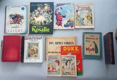 null * ENFANTINA

Important lot de livres d’enfants et divers comprenant Jules Verne...