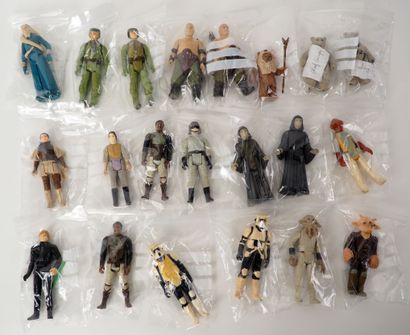 null STAR WARS

Kenner

Return of the Jedi movie release action figure set including...