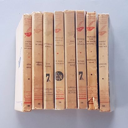 null * LE MASQUE

8 romans avec rare jaquette en superbe état comprenant Jean Martin...