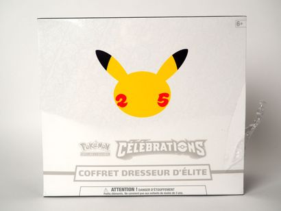 null Coffret pokémon ETB Dresseur d’élite Célébrations sorti pour les 25 ans de Pokémon

Scellé,...