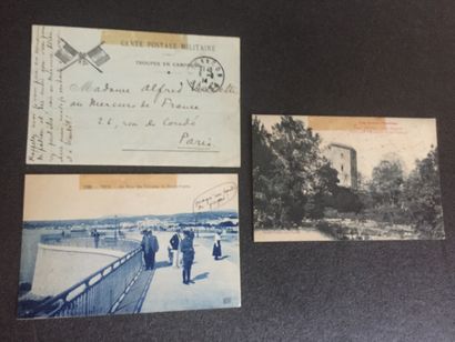 null CARCO Francis (1886-1958): 3 postcards addressed to: 1/Rachilde, April 2, 1921:...