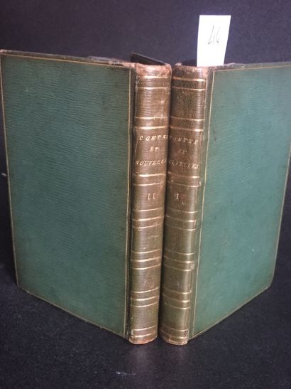  LA FONTAINE: Contes et Nouvelles en vers. Amsterdam, Chez Lucas, 1732. 2 volumes...